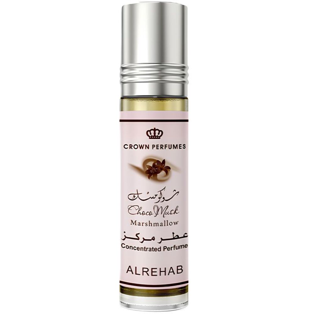 Al Rehab Choco Musk Marshmallow Concentrated Perfume Oil for Unisex 0.2 oz - New